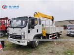Kama 5MT Telescopic Boom Crane Truck With 5meters Cargo Box