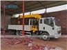 Kama 5MT Telescopic Boom Crane Truck With 5meters Cargo Box