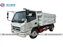 KAMA Brand 4000Liters Mini Sealed Garbage Dump Truck