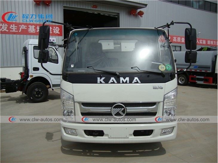 KAMA Brand 4000Liters Mini Sealed Garbage Dump Truck