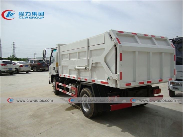KAMA Brand 4000Liters Mini Sealed Garbage Dump Truck