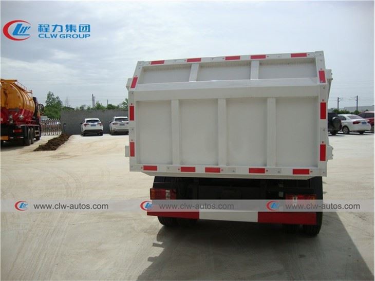 KAMA Brand 4000Liters Mini Sealed Garbage Dump Truck