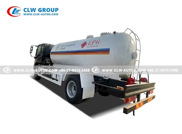 Kenya LPG Gas Tank Truck