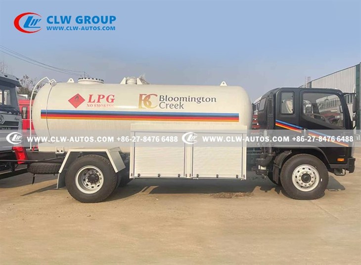 Kenya LPG Gas Tank Truck