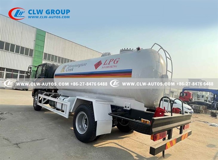 Kenya LPG Gas Tank Truck