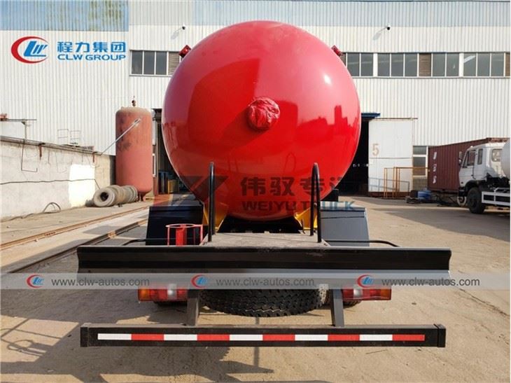 LHD 5Tons 10,000L LPG Refilling Tanker Truck