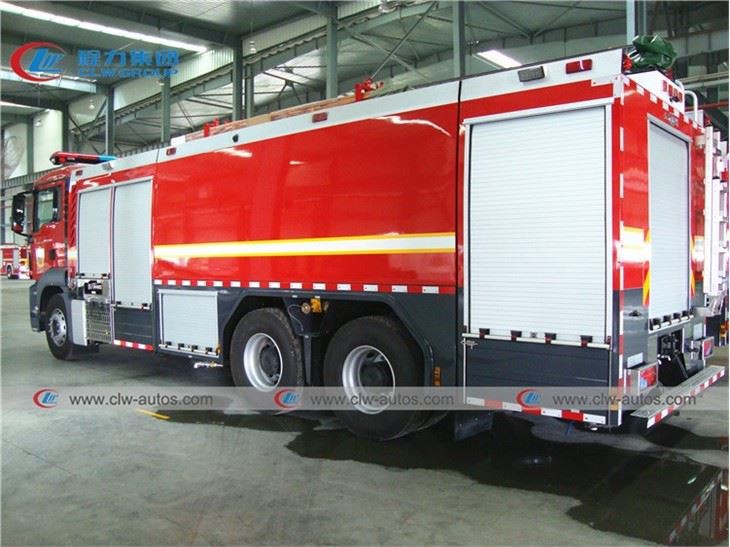 MAN 6X4 8tons Tank Fire Emergency Rescue Truck