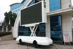 Mobile LED Advertising Trailer