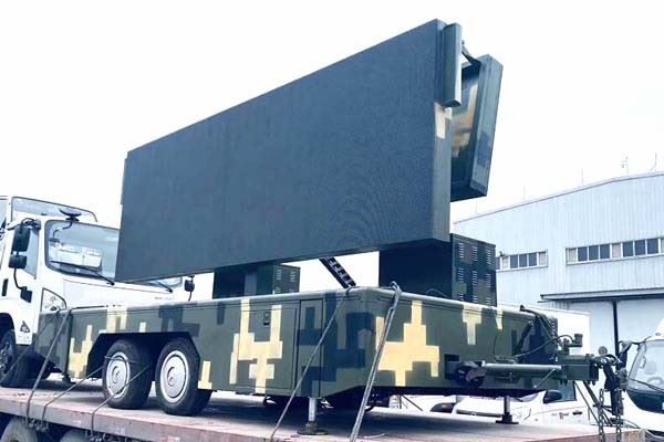 Mobile LED Advertising Trailer