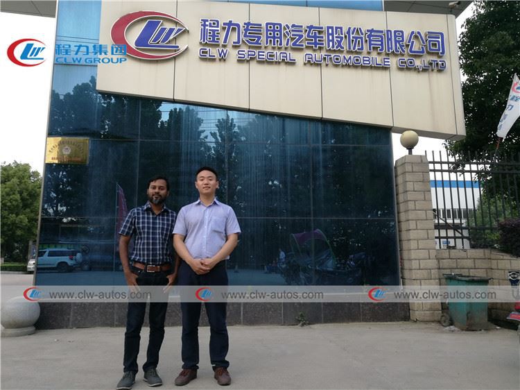 【May.2017】Bangladesh Customer Visited CLW Group For LPG Auto Gas Station
