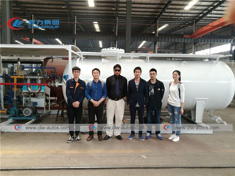 【April.2017】Nigeira NIPCO Engineer Team Visited CLW Group For LPG Skid Station