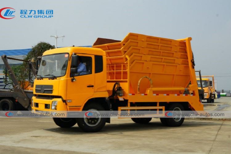 130 units of Dongfeng 6cbm Swing Arm Garbage Truck to Africa customer
