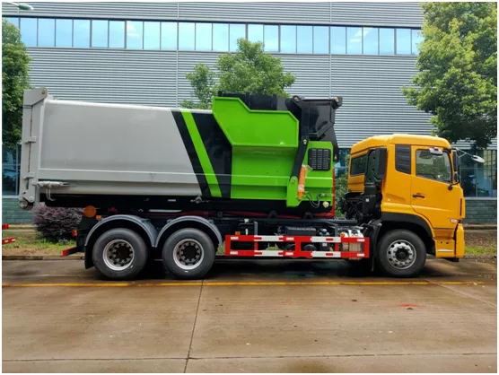 High-end Hook Lift Garbage Compactor Trucks Develop
