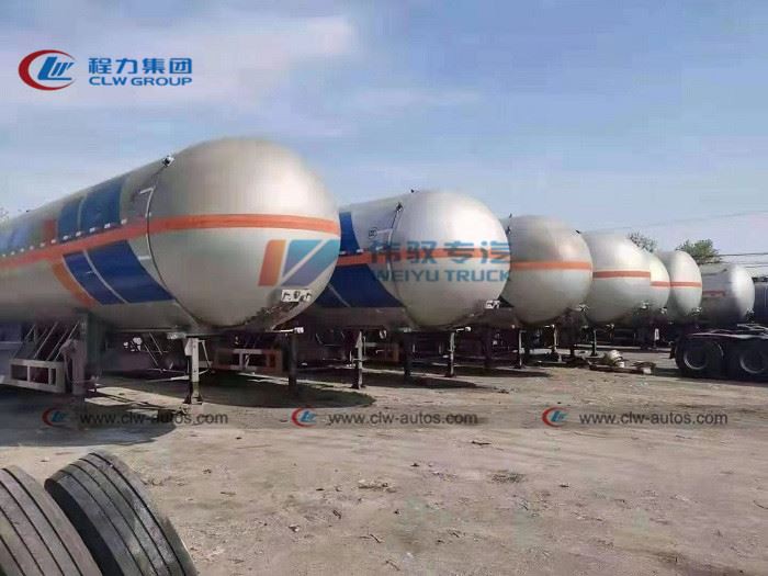 Introduction Of Used LPG Tank Semi Trailer