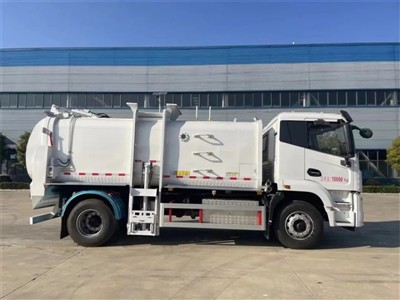 230km Range On Single Charge: CLW Group 18t Food Waste Compactor Optimized Fo...