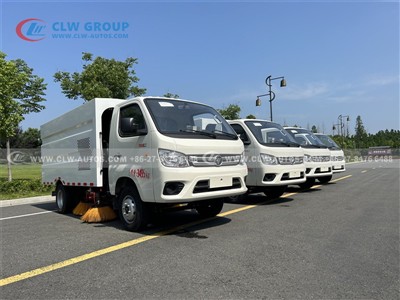 CLW Group Exports 4 Foton 2m³ Street Sweepers to Kuwait for Urban Sanitation ...