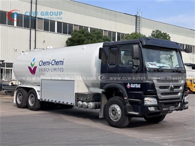 Safe. Efficient. Affordable: CLW Group's HOWO 6×4 380HP LPG Tankers Boost Ken...