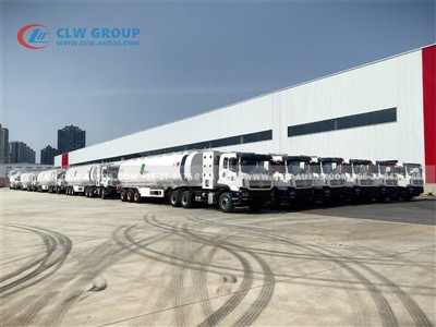 Breaking: 100 Dongfeng CNG Truck Tractors with 45K-Liter Fuel Trailers Delive...