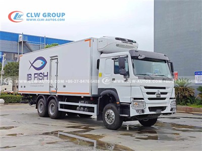 20-Ton SINOTRUK Refrigerated Trucks Exported to Burkina Faso – Reliable Cold ...
