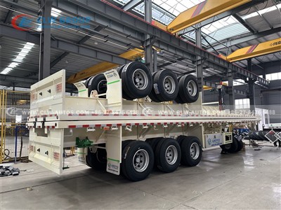 Chengli Ships 27 Units of 40ft Heavy-Duty Flatbed Trailers to Mombasa Port – ...