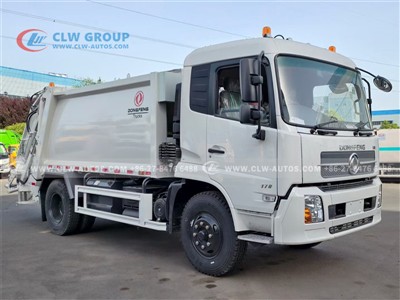 China's DFAC Tianjin RHD 9m³ Garbage Trucks Boost Antigua's Tourism Cleanline...