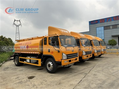 CLW Group Ships 10x Jiefang 8m³ Fuel Tankers to Tanzania - Mine-Proven & Road...