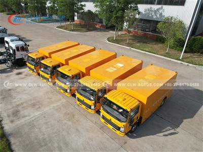 China-Made CAFU 6m³ Mobile Refueling Trucks Head to Nigeria: Versatile Soluti...