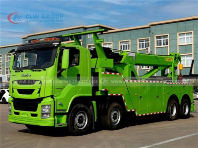 CLW Group Isuzu 50-Ton Heavy-Duty Tow Truck Enters Philippine Market: Specifi...