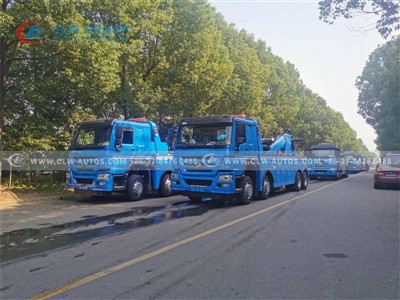 CLW Group SINORTUK HOWO 380HP Tow Trucks Bolster Nigeria's Infrastructure Res...