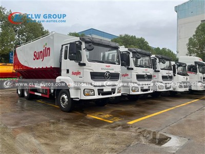 Chengli Shacman H3000 20m³ Bulk Feed Trucks Strengthen India’s Agricultural L...