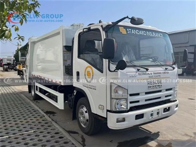 Chengli Isuzu 10m³ Compactor Garbage Trucks Arrive in Ecuador to Boost Urban ...