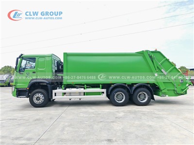 Chengli 2 HOWO 20m³ Garbage Compressor Trucks Arrive in Mauritania to Moderni...