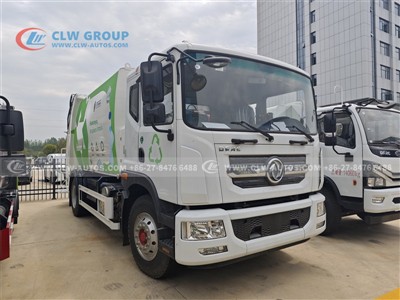 CLW Group Dongfeng D9 10-Ton Compressed Garbage Truck Enters Ecuador’s Waste ...