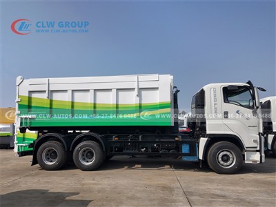 Chengli ISUZU GIGA 25-Ton Hook Arm Garbage Truck Enters Philippines’ Waste Ma...