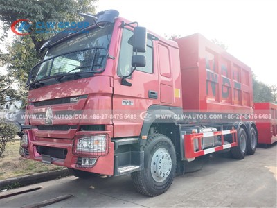 CLW Group’s HOWO 20m³ Hooklift Trucks Transform Waste Management in African H...