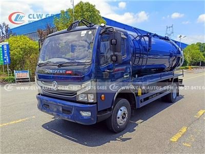 8CBM Dongfeng Vacuum Sewage Truck Shipped to Nigeria