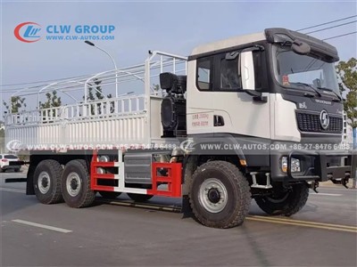 Chengli Exports SHACMAN X5000 6×6 Troop Transport Truck to Mozambique