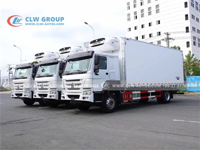 Three Refrigerated Trucks Shipped to Albania for Meat and Cold Chain Logistics