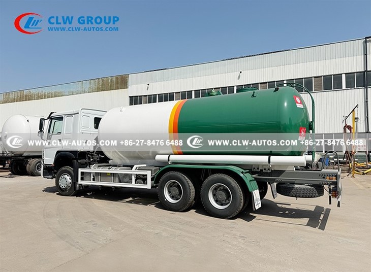 Nigeria 10 MT Propane Tanker Truck