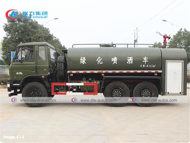 Off-road Dongfeng 6X6 12,000liters Water Sprinkler Fire Truck