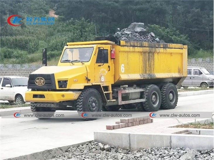 Off Road FAW 30Ton Minning Tunnel Dump Truck
