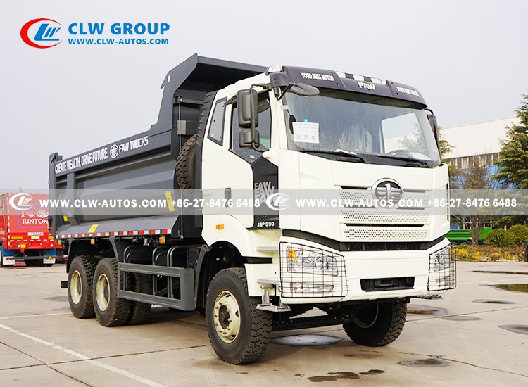 FAW 390HP U Shape Tipper Truck 7