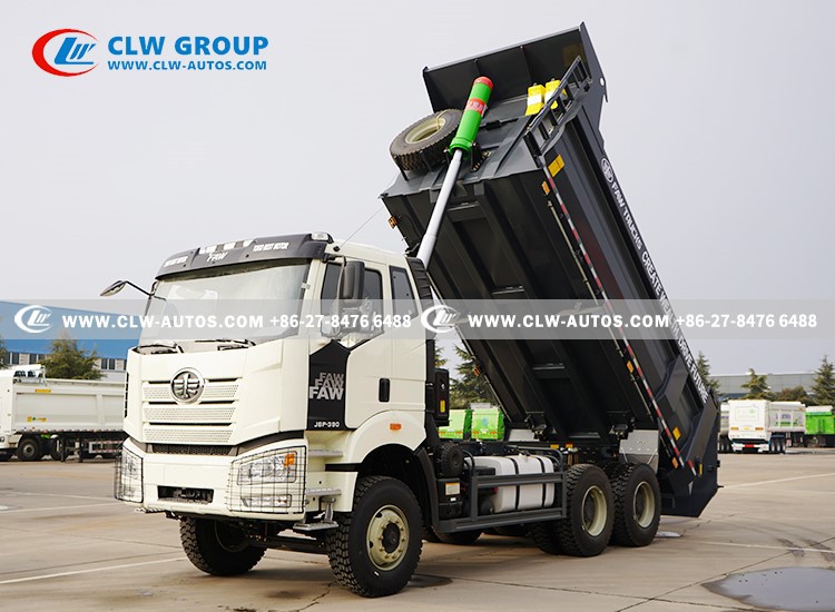 FAW 390HP U Shape Tipper Truck 5