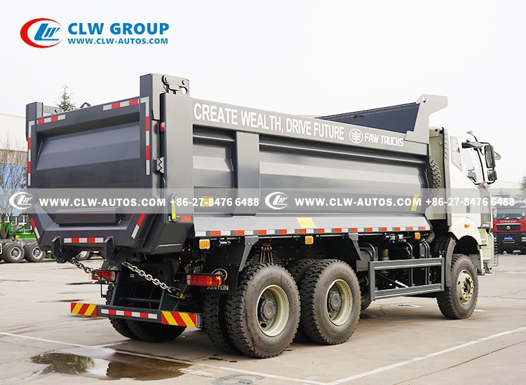 FAW 390HP U Shape Tipper Truck 10