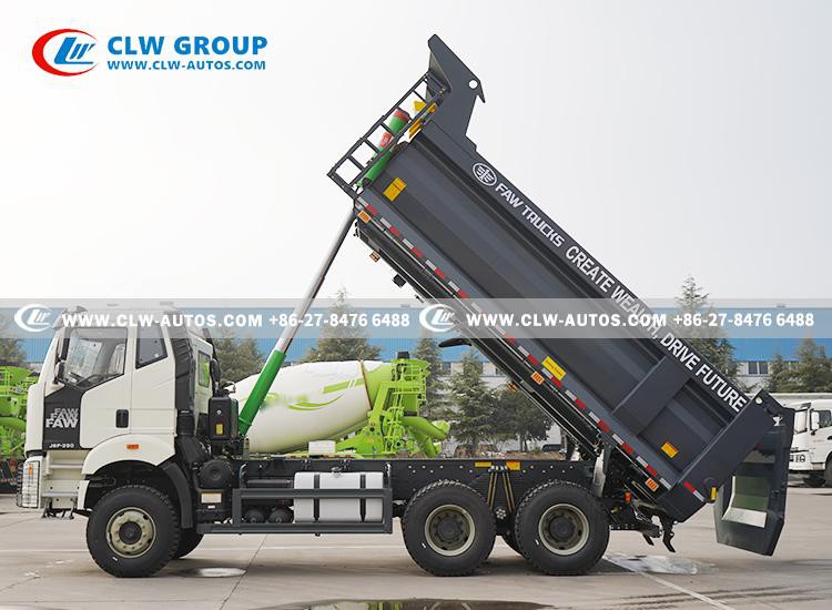 FAW 390HP U Shape Tipper Truck 6