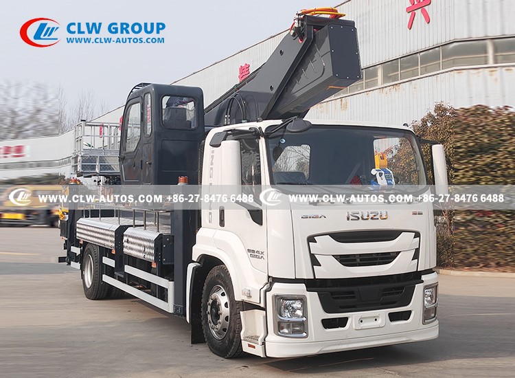 Isuzu 45m Manlift Aerial Working Truck 6