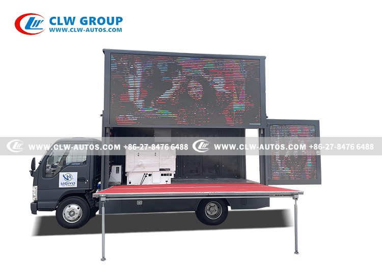 ISUZU Outdoor Full Color LED Advertisment Truck 2