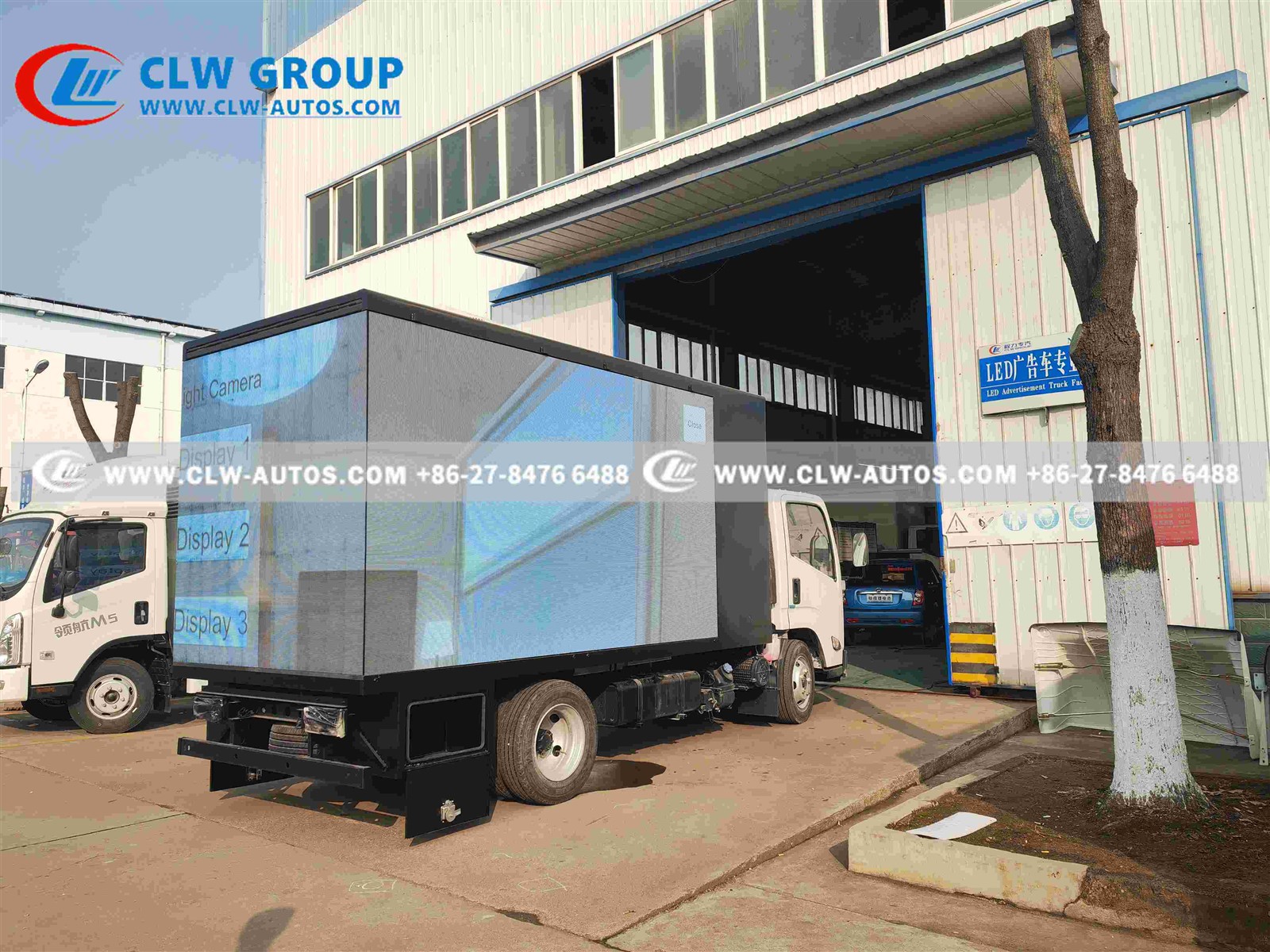 China Outdoor Mobile Full Color 3D Effect LED Advertising Billboard Truck For Sale 3