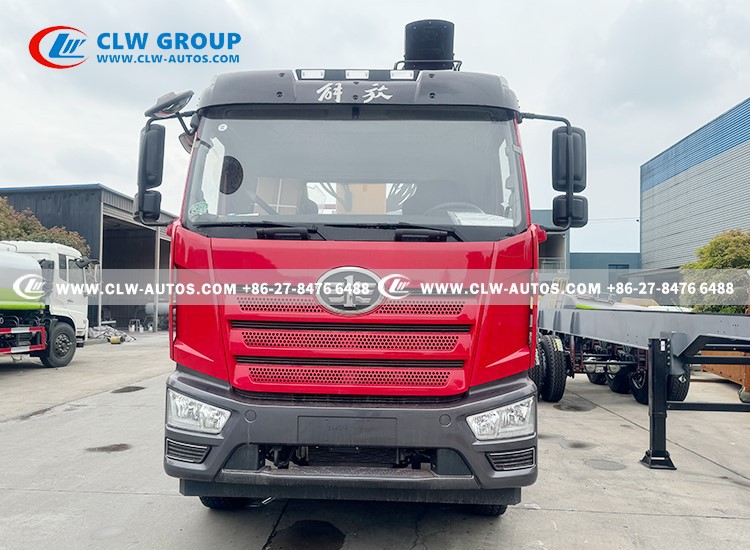 FAW J6L 10tons Truck Mounted XCMG Crane 6