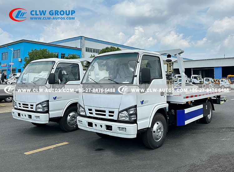 ISUZU 4x2 4Tons Tilt Tray Flatbed Tow Truck 10